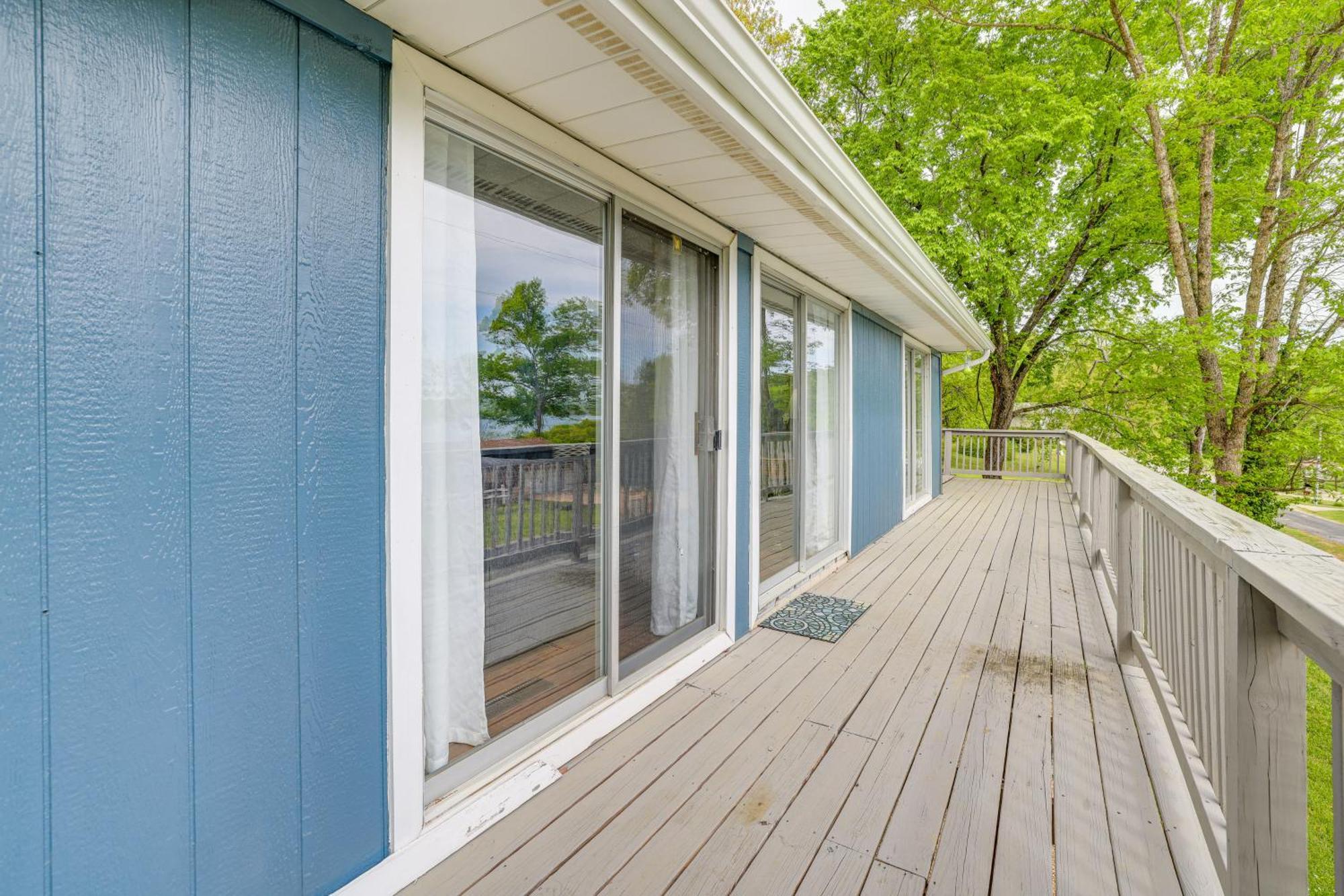 Shell Knob Home With Deck And Table Rock Lake View Eksteriør billede