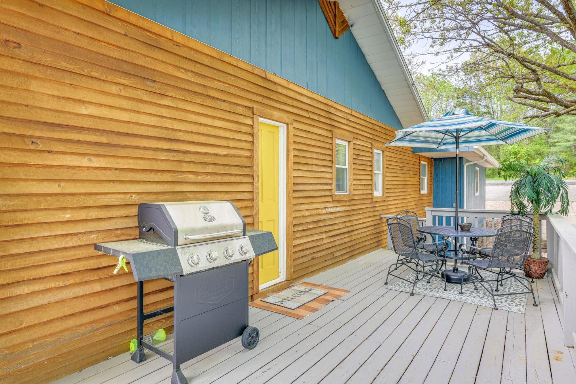 Shell Knob Home With Deck And Table Rock Lake View Eksteriør billede